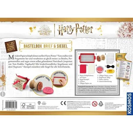 KOSMOS AllesKönnerKiste Harry Potter - Brief & Siegel
