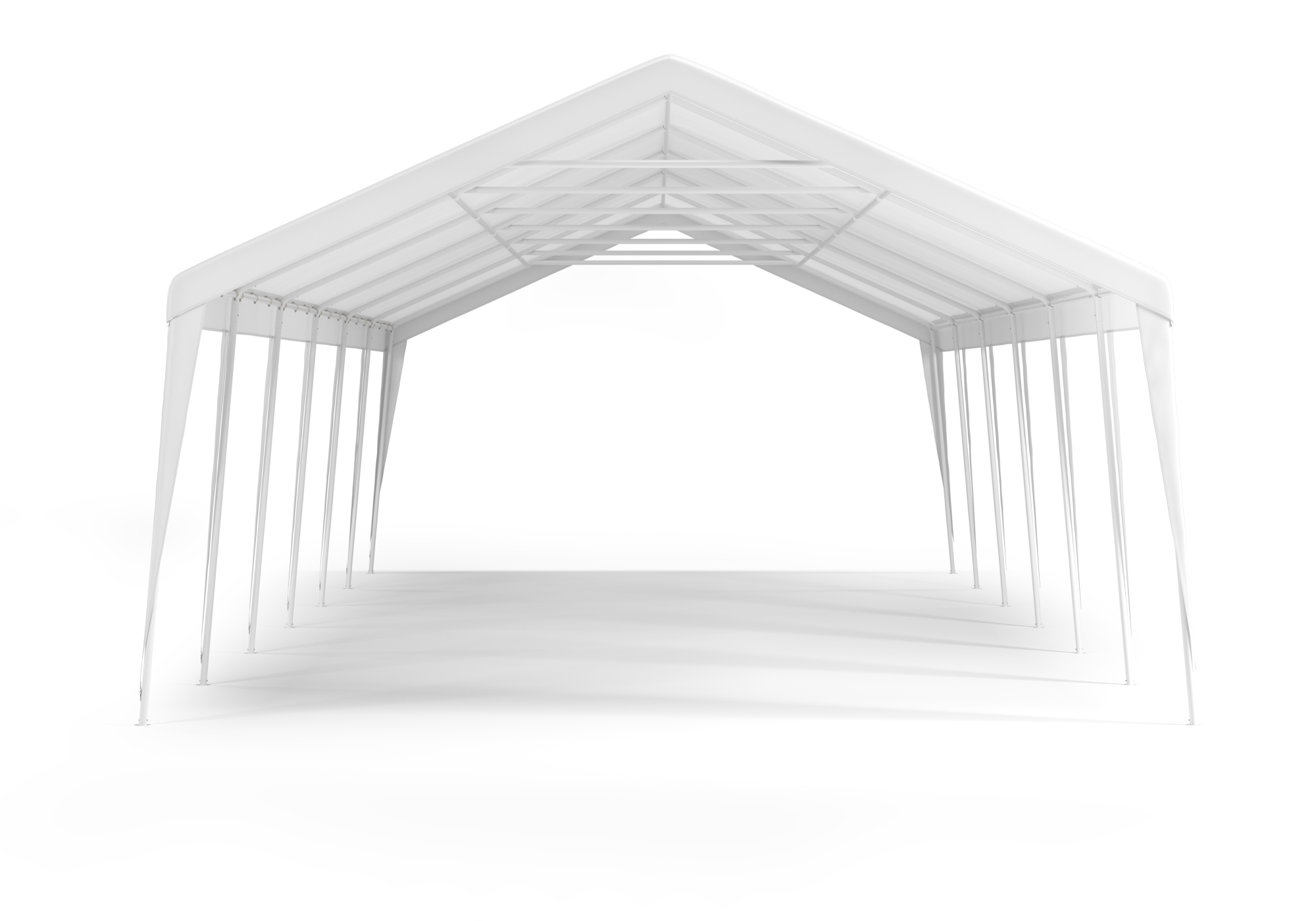 Partyzelt RIVEN 12 x 6 m weiss
