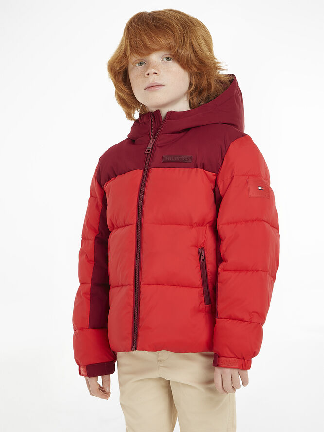 Tommy Hilfiger NEW YORK HOODED JACKET Fireworks