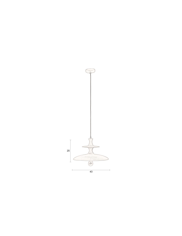 Dutchbone Cath hanglamp Ø25 large