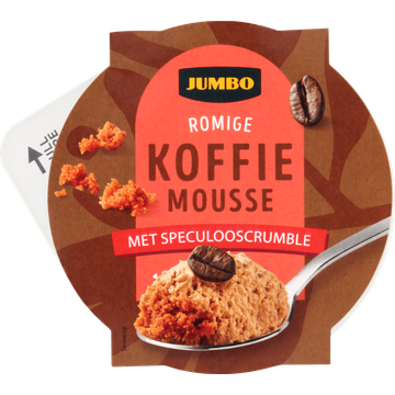 Jumbo Romige Koffiemousse met Speculooscrumble 75 g
