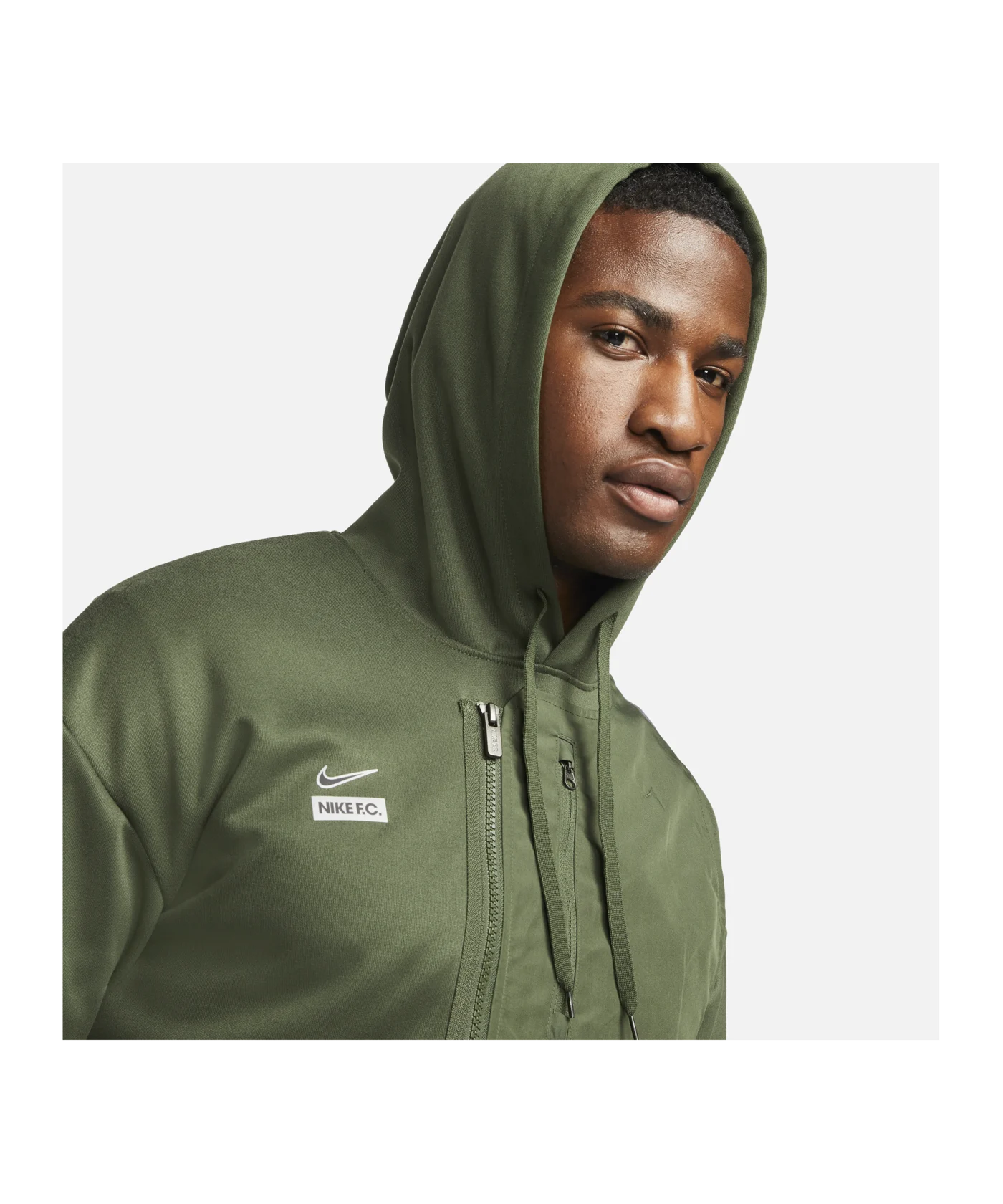 Nike Dri-FIT FC Hoody Grün F335