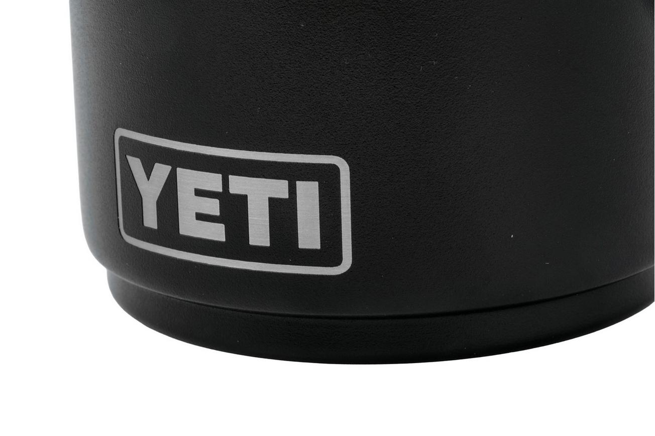Yeti Rambler Stackable Lowball 10oz Mag Slider Lid, Black, stapelbare thermosbeker met deksel, 295 ml