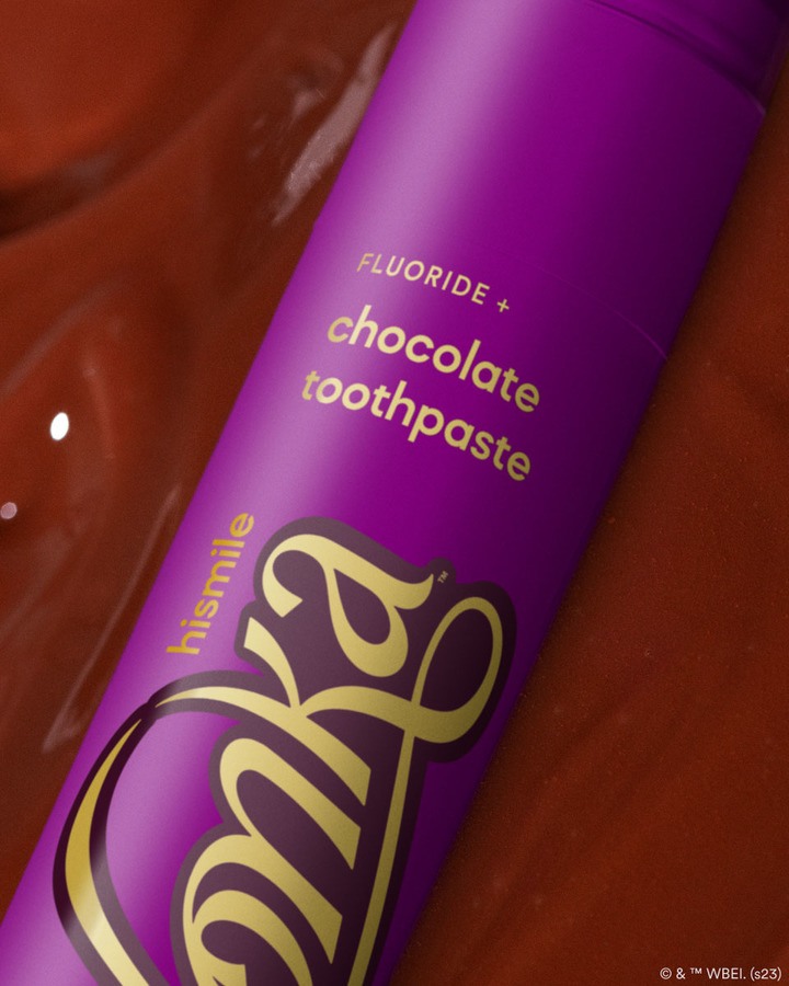 Hismile Wonka Chocolate Toothpaste