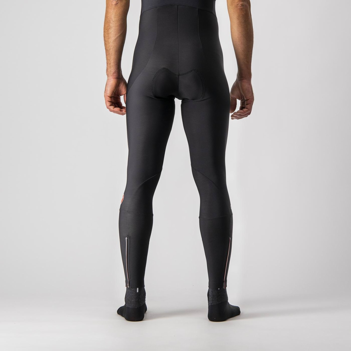 Castelli Entrata bibtights sort herre