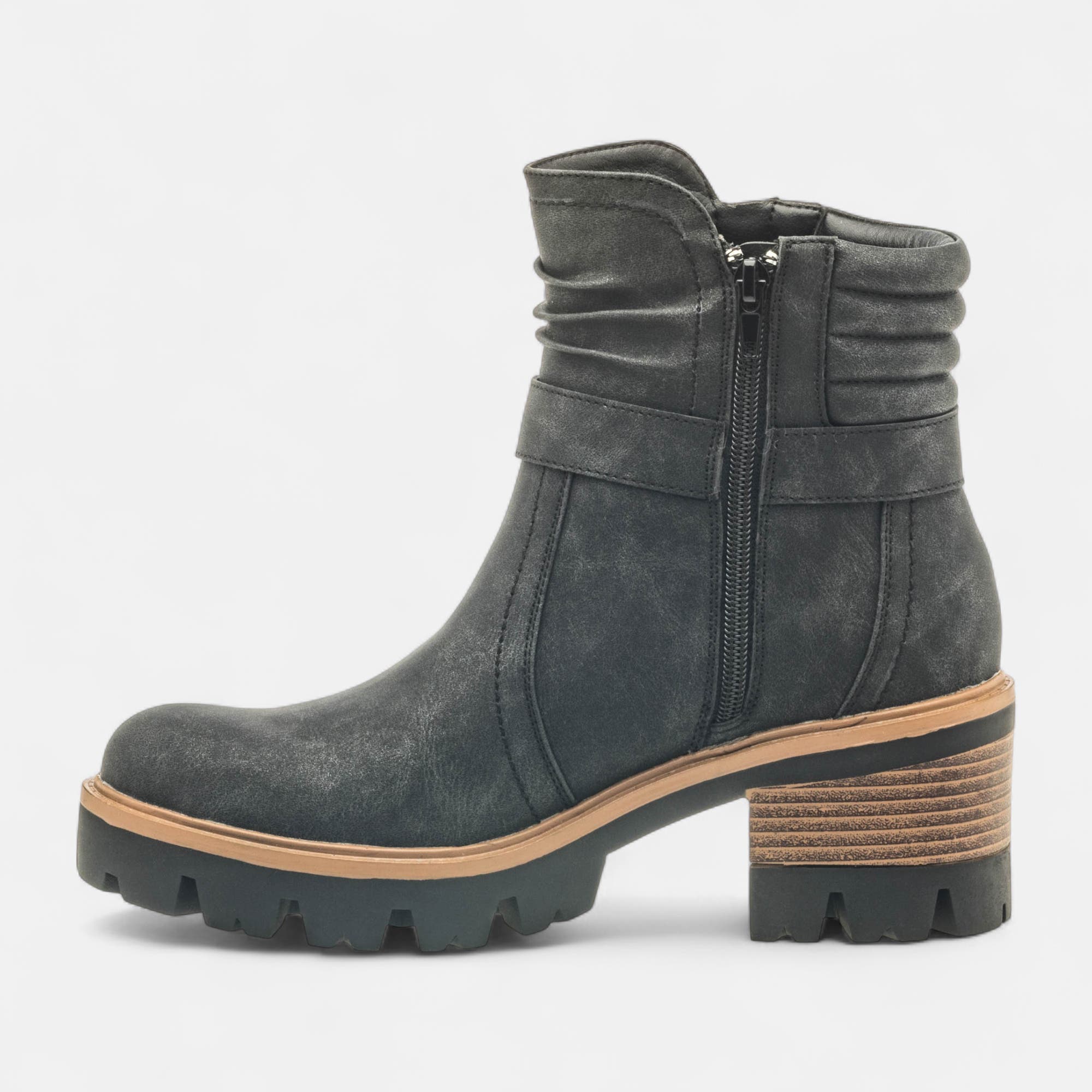 Boots à talon Femme noir