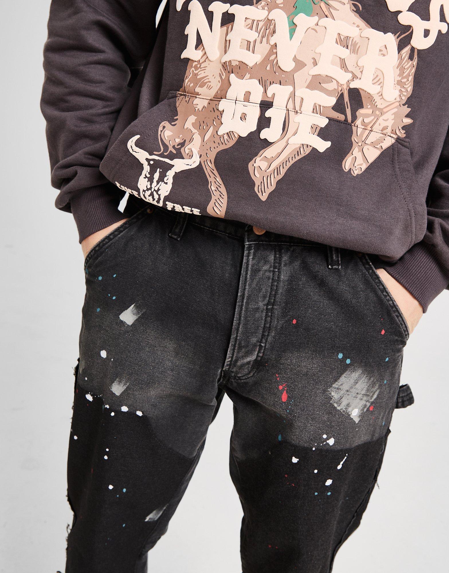 mnml Jean Denim Flare Homme
