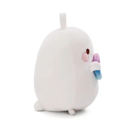 NICI Kuscheltier MOLANG mit Regenbogenblume 24cm in Geschenkverpackung