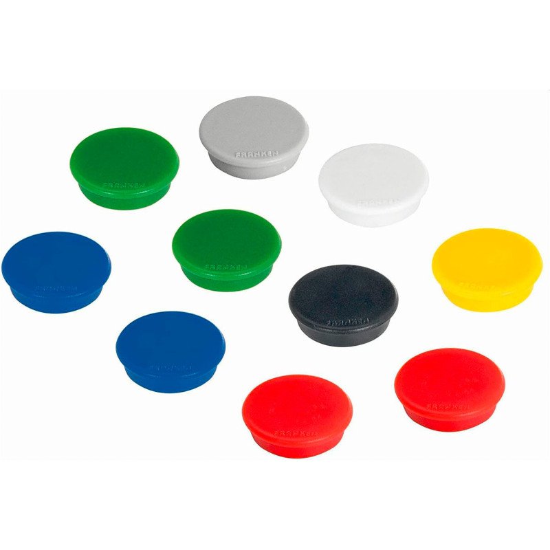 Plots magnétiques aimants Ø 38 mm - Lot de 10