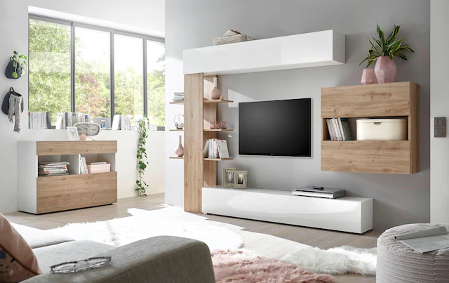 INOSIGN Wohnwand »Sorano« Set, 4 Stk. tlg.