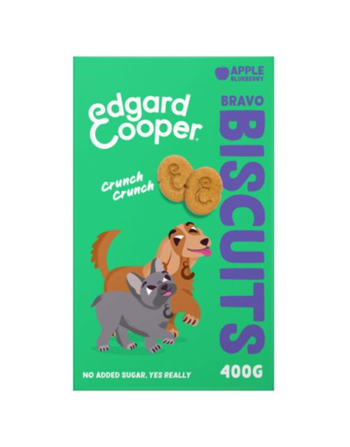 Edgard&Cooper Biscuit - Hondensnacks - Appel 400 g