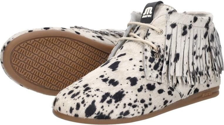 Maruti Eden Veterschoenen Hoog Gebroken wit