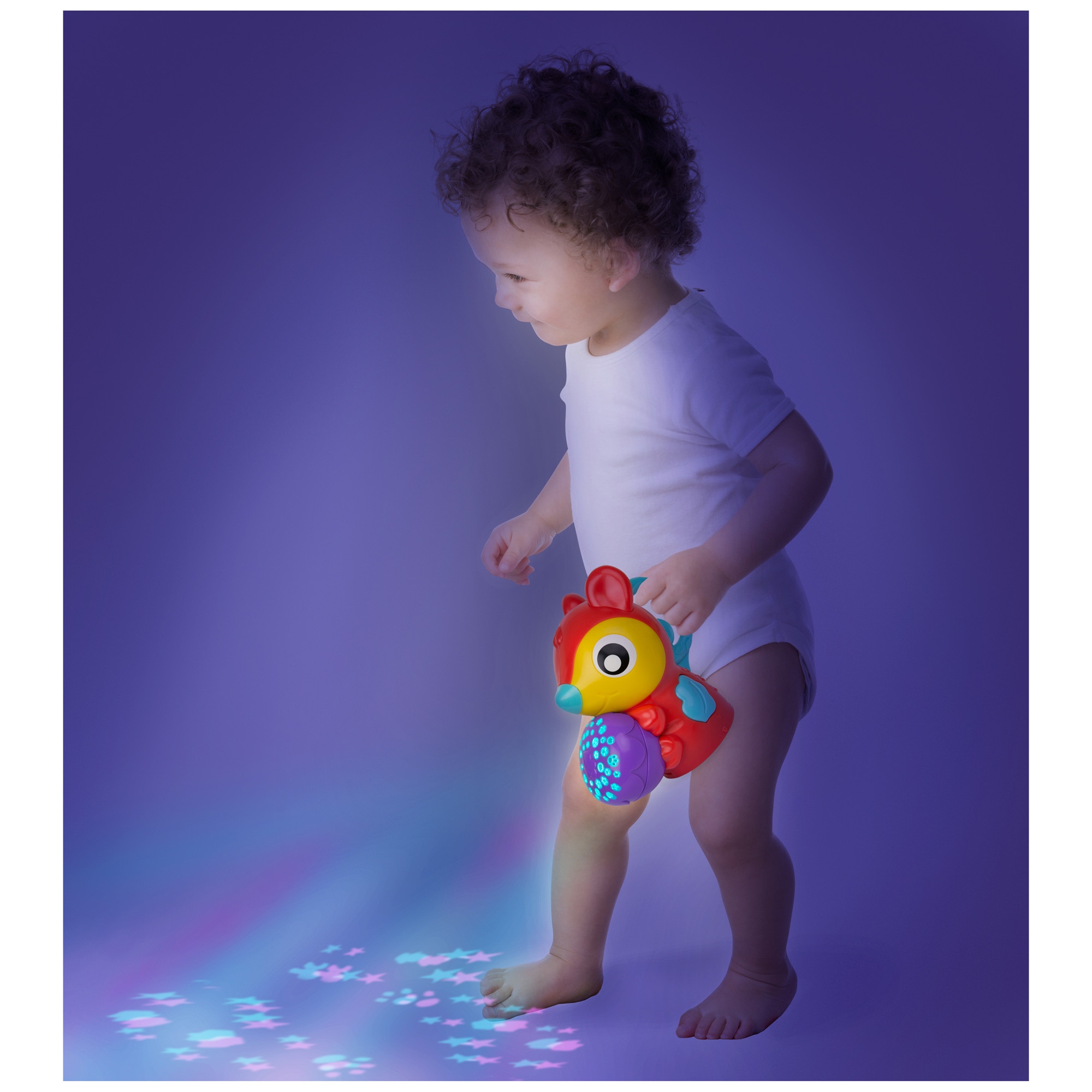 Playgro 4 in 1 Woodlands Muziek & Projector Speelkleed multi
