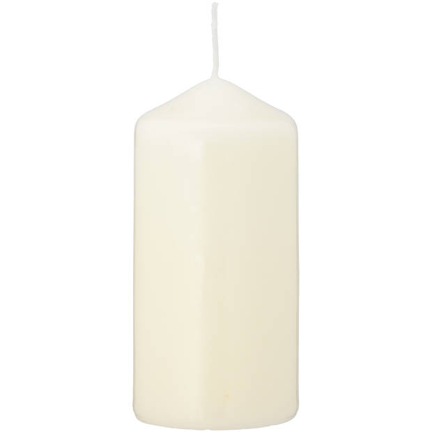 Blokker Stompkaars - 6x12 cm - Crème
