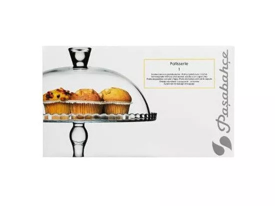 Présentoir à gâteaux - D 32 cm - Verre