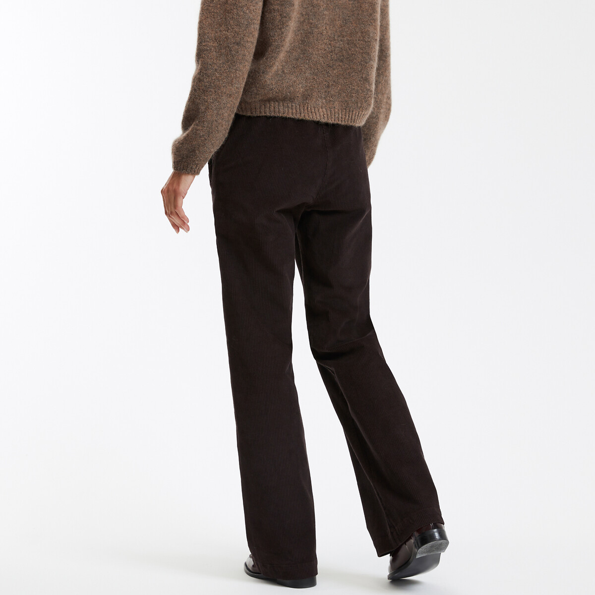 DES PETITS HAUTS<br>Calças de veludo SIANOU