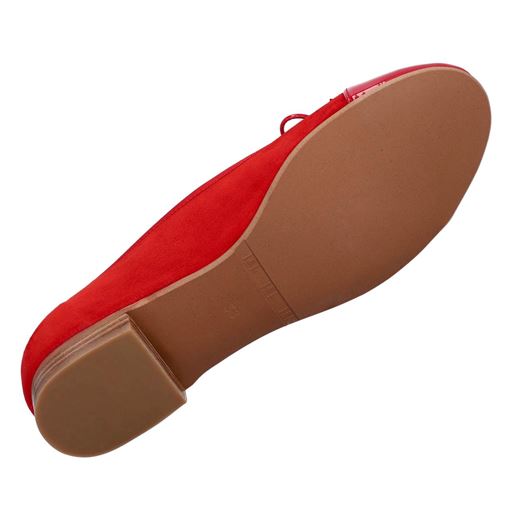 Billi Bi A6021 Ballerinasko, Red Patent/Suede, 37