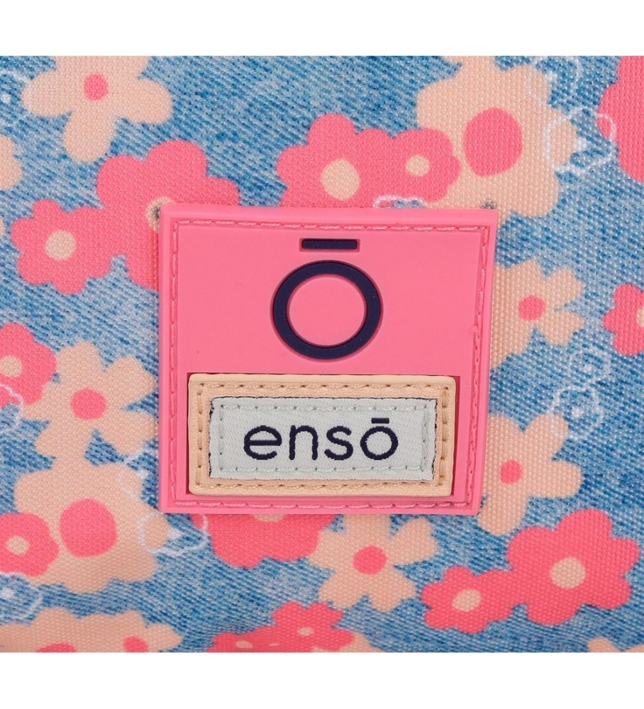 Enso Mochila Little Dreams 28 cm con carro rosa