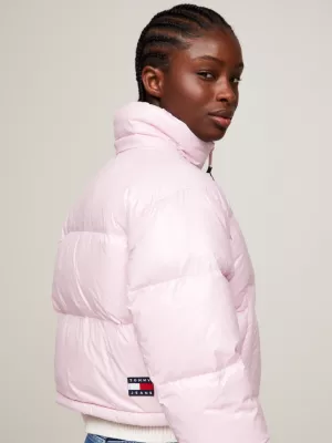 Jaqueta puffer cropped Alaska