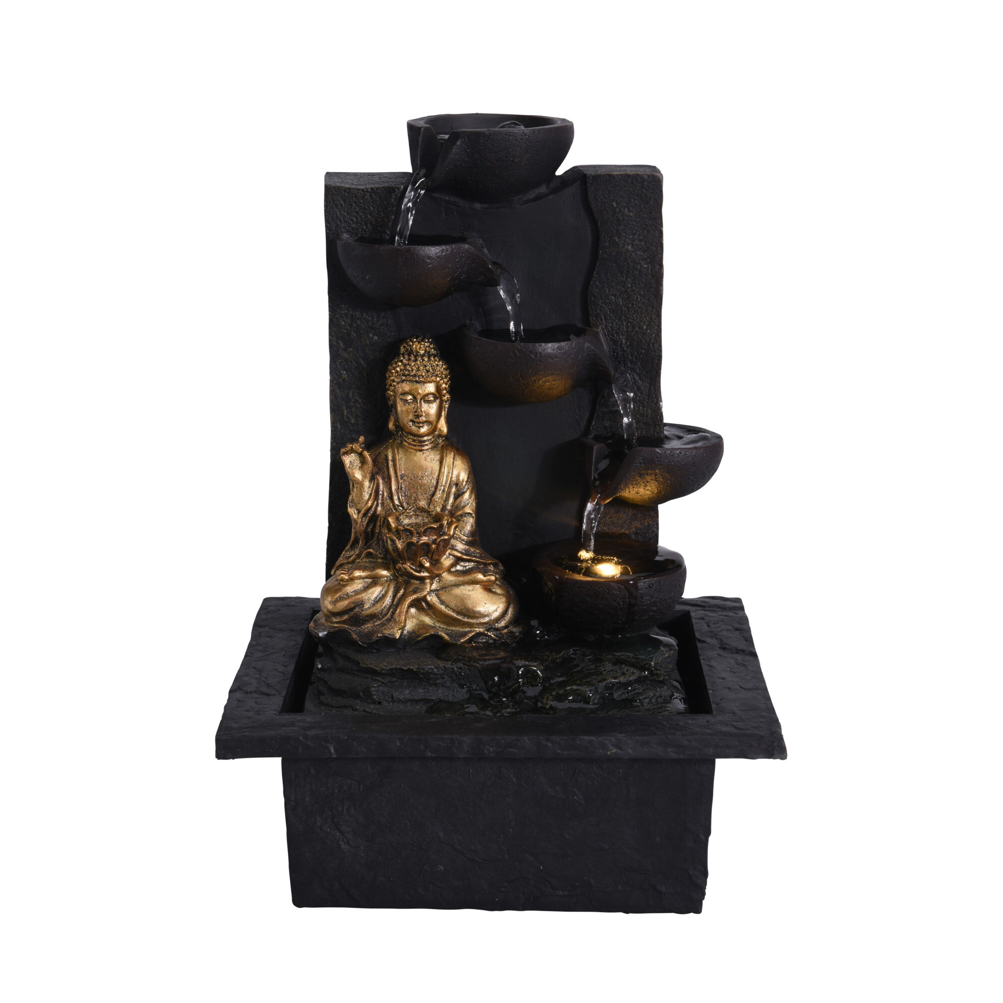 Brunnen Buddha LED