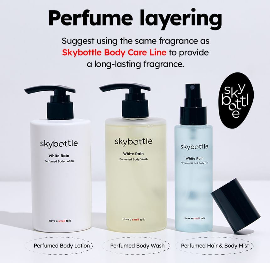 skybottle - Geparfumeerde bodylotion - 4 soorten