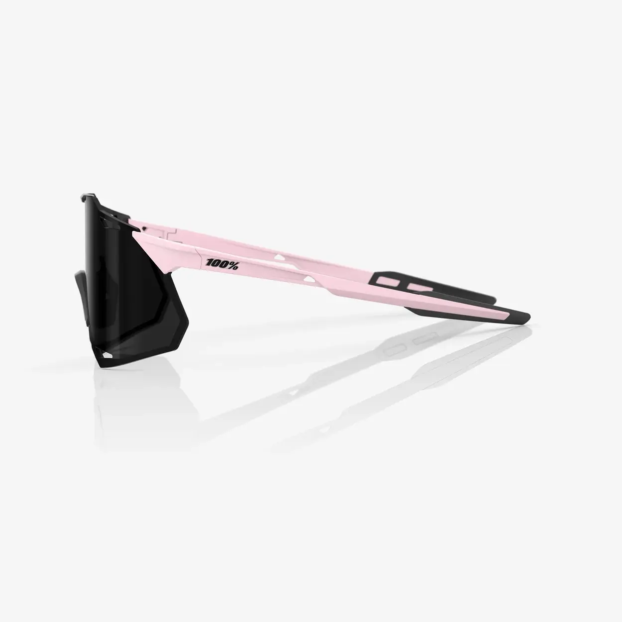 100% Hypercraft XS Sport Zonnebril Roze met Black Mirror Lens
