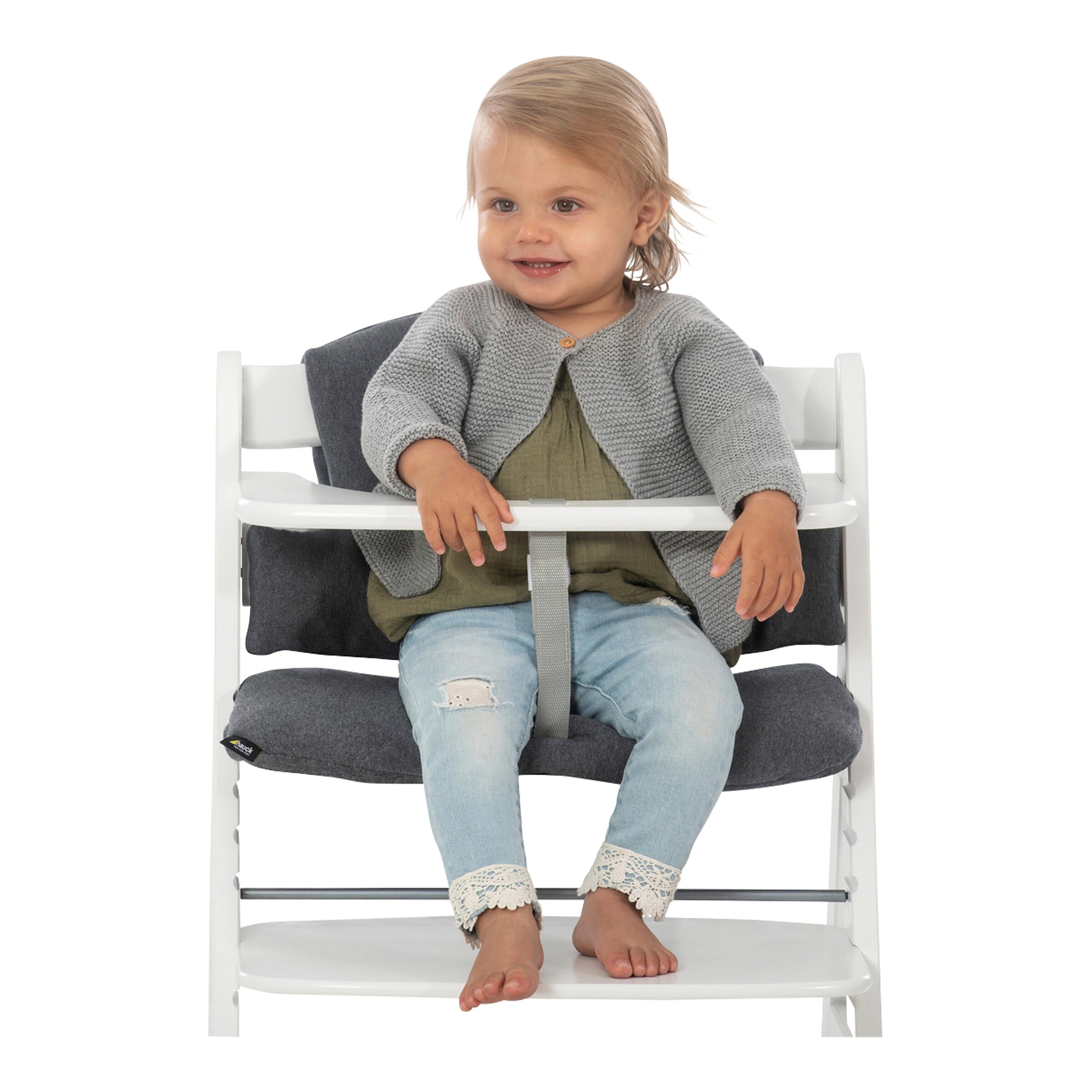 Hauck Sitzkissen Select Jersey charcoal