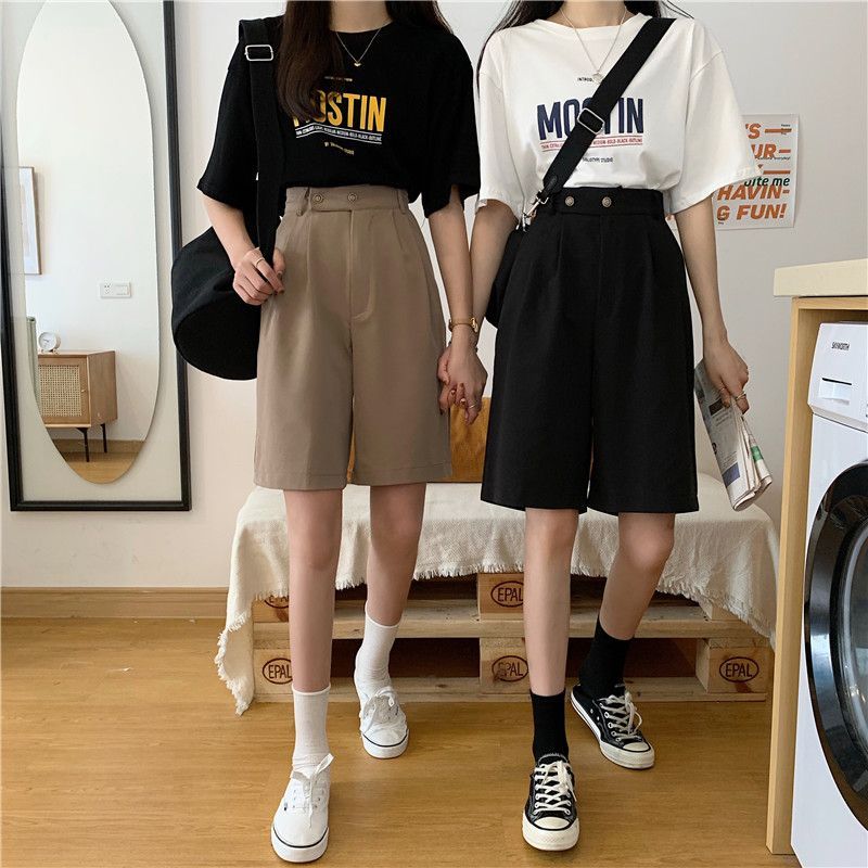 Whoosh - Shorts met hoge taille