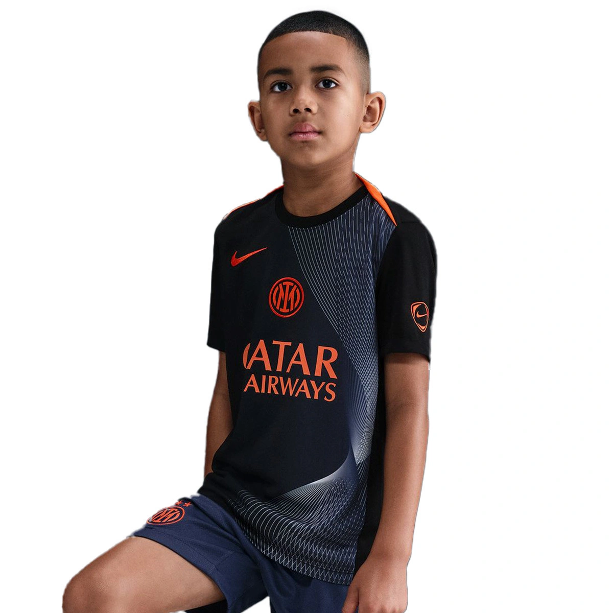 Camisola Nike Inter de Milão Pre-Match 2025-2026 Criança