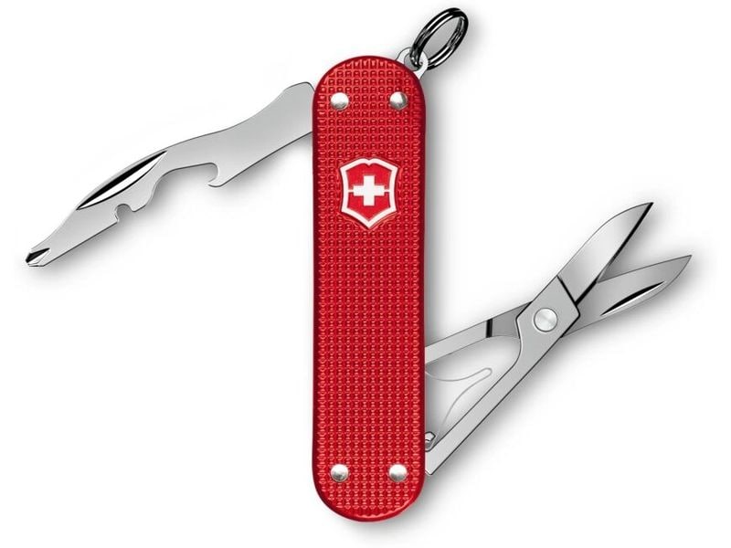 Victorinox Taschenmesser Companion S Alox LTD, 58 mm, Rot Schweizer Sackmesser