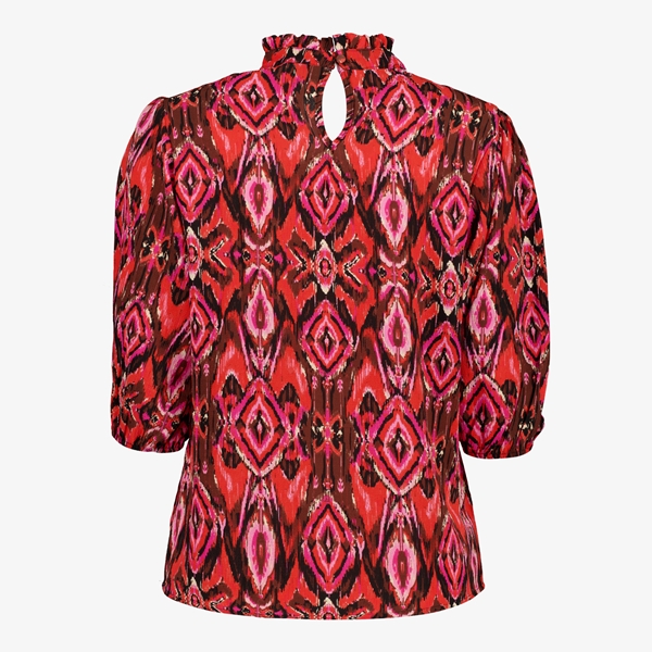 TwoDay dames blouse roze met print