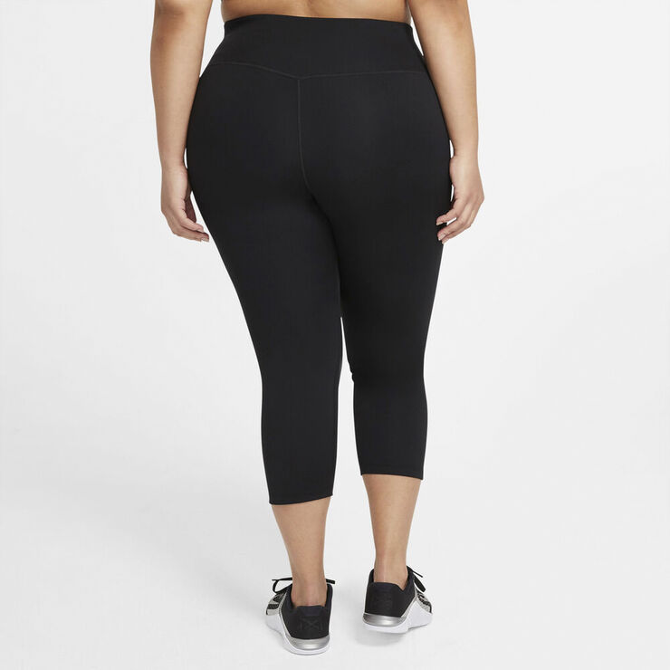 Nike One mid-rise Crop leggings (Plus Size) Sort