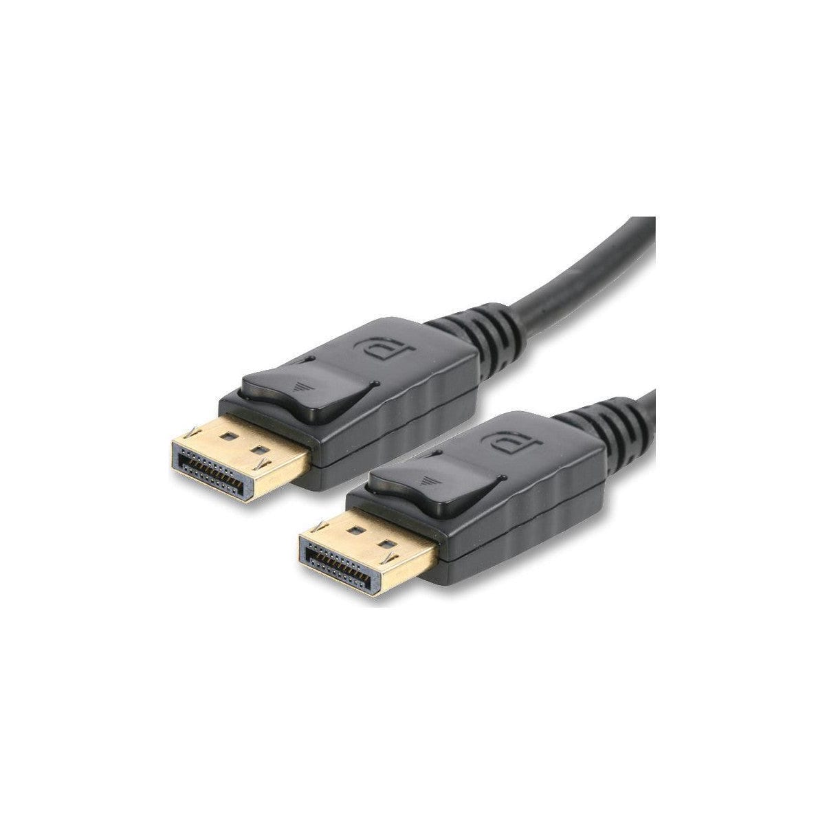NÖRDIC 50cm DisplayPort til DisplayPort Cable Ver 1.2 UHD 4Kx2K i 60Hz 21.6gbps Dobbeltsskjermet rent kobber 99,99%