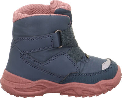 Superfit Glacier GTX Vintersko, Blue/Pink