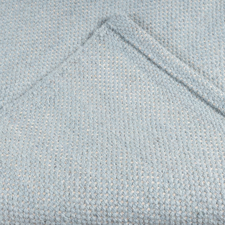 Wollen vloerkleed - Reno Blauw