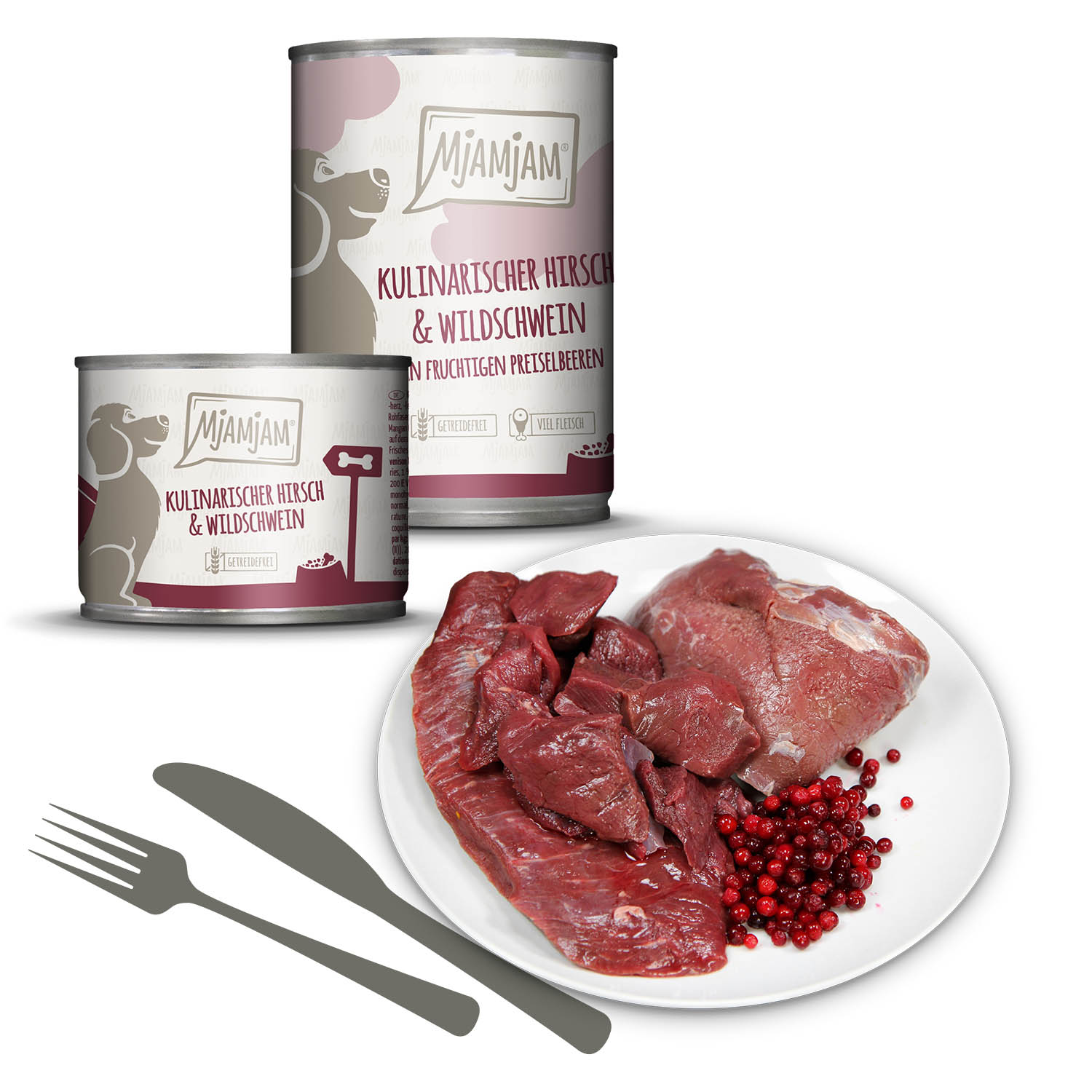 kulinarischer Hirsch & Wildschwein an Preiselbeeren
