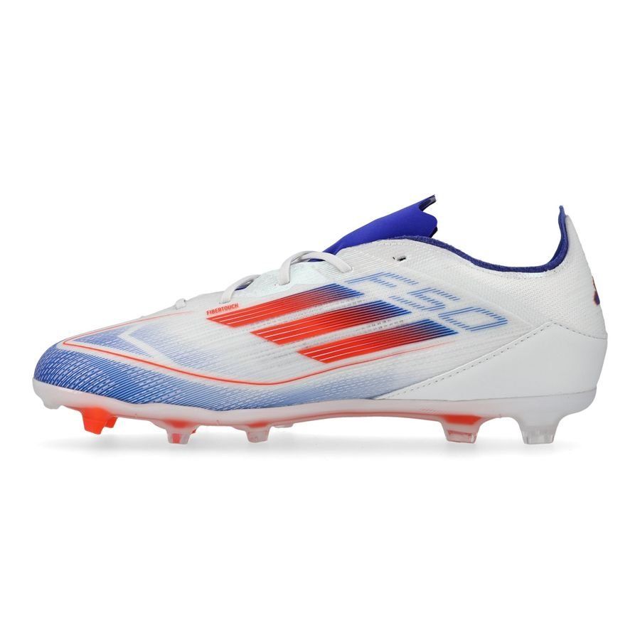 adidas F50 Pro FG Advancement - Blanc/Rouge/Bleu Enfant