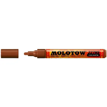 Molotow Permanentmarker ONE4ALL 227 HS, nachfüllbar, 4 mm, haselnuss
