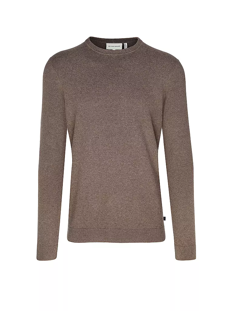 TOM TAILOR Pullover braun