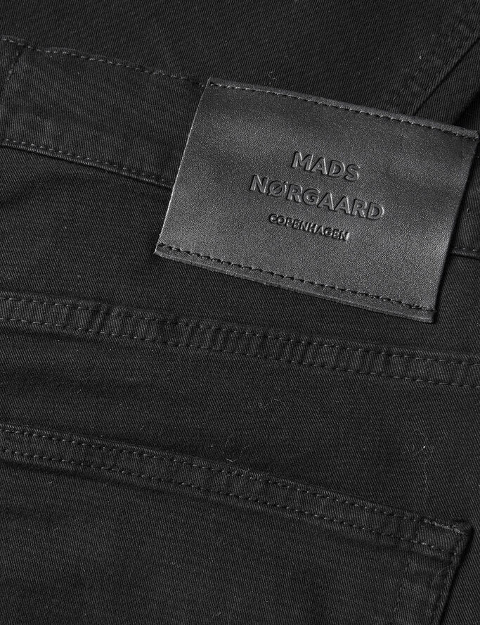 Mads Nørgaard - Copenhagen Cotton Five Pocket Jas Pant Sort