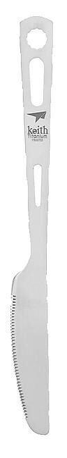 KEITH TITANIUM - COUVERT 3 PIECES EN TITANE