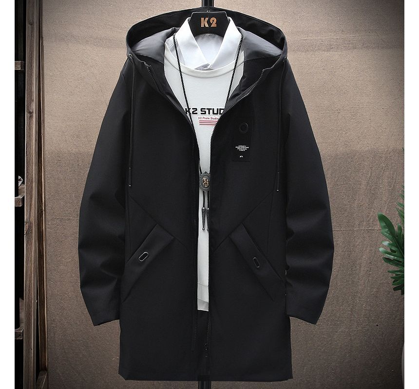 FORSETI - Trenchcoat met capuchon en ritssluiting