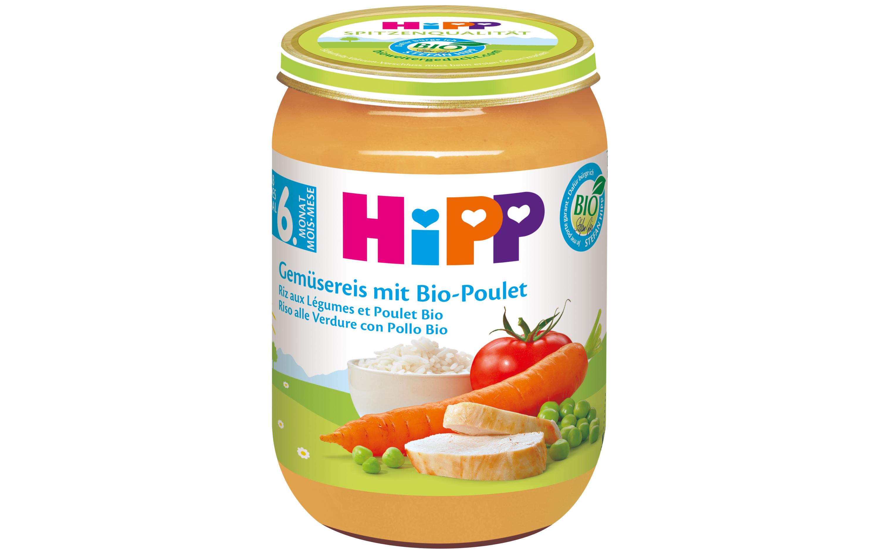 Menü Gemüsereis mit Bio-PouletMenü, Gemüsereis mit Bio-Poulet, 1 x 190 g
