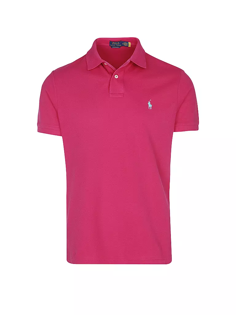 POLO RALPH LAUREN Poloshirt Custom Slim Fit pink