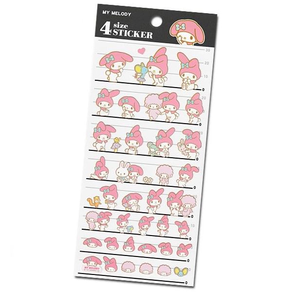 Kamio Japan - Sanrio My Melody 4-formaat sticker