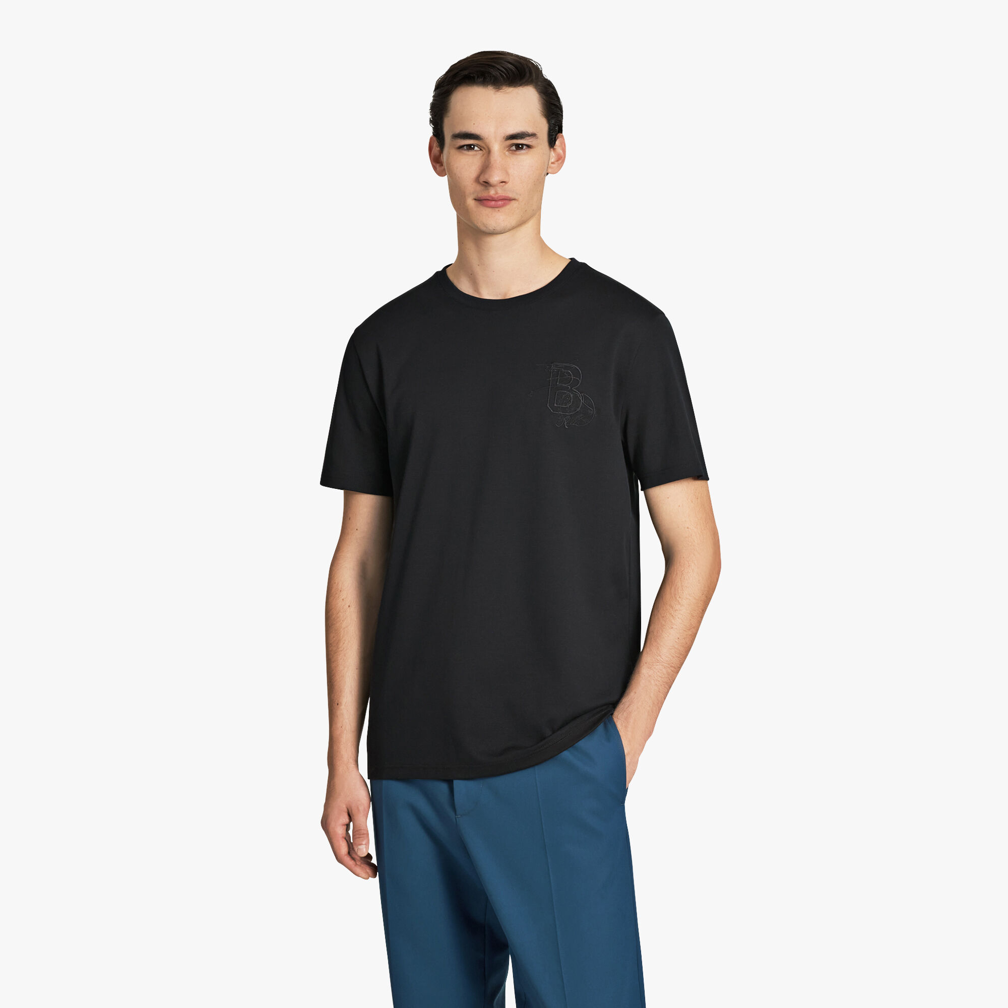 T-Shirt Avec Logo Brode