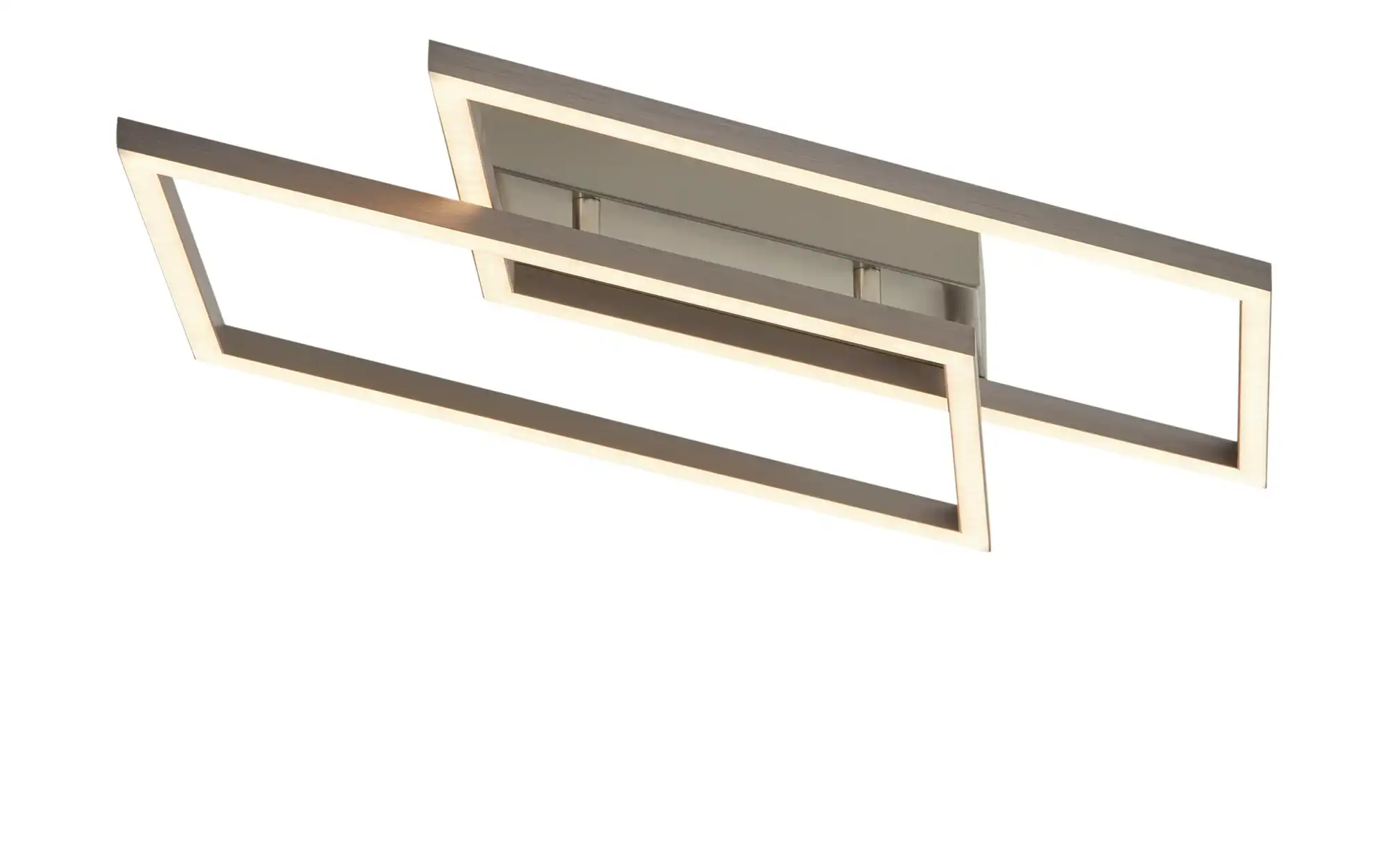 Paul Neuhaus LED-Deckenleuchte, 2-flammig, Nickel-matt