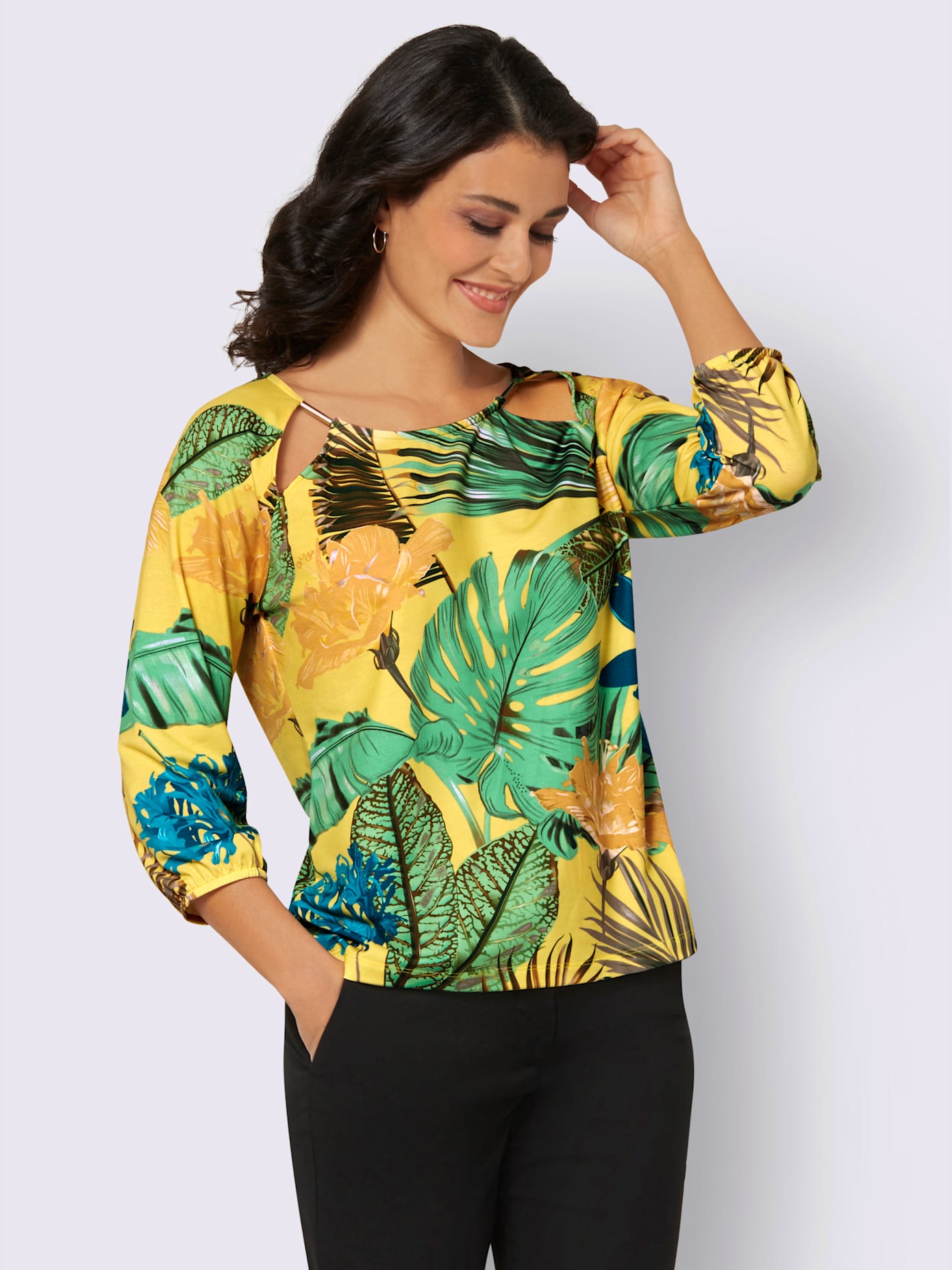 T-shirt découpe raffinée
