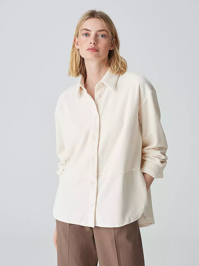 OPUS Overshirt FLEVO creme