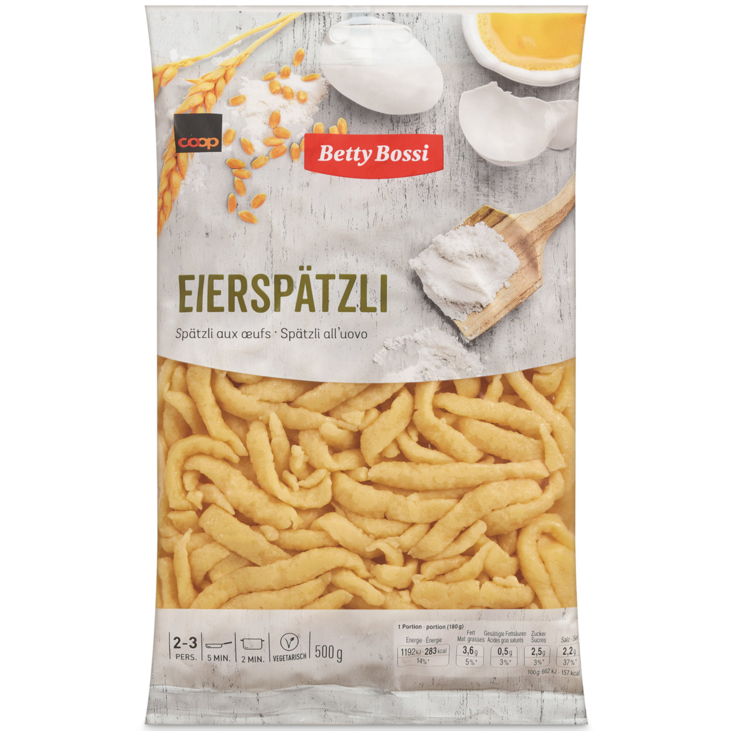 Betty Bossi Eierspätzli